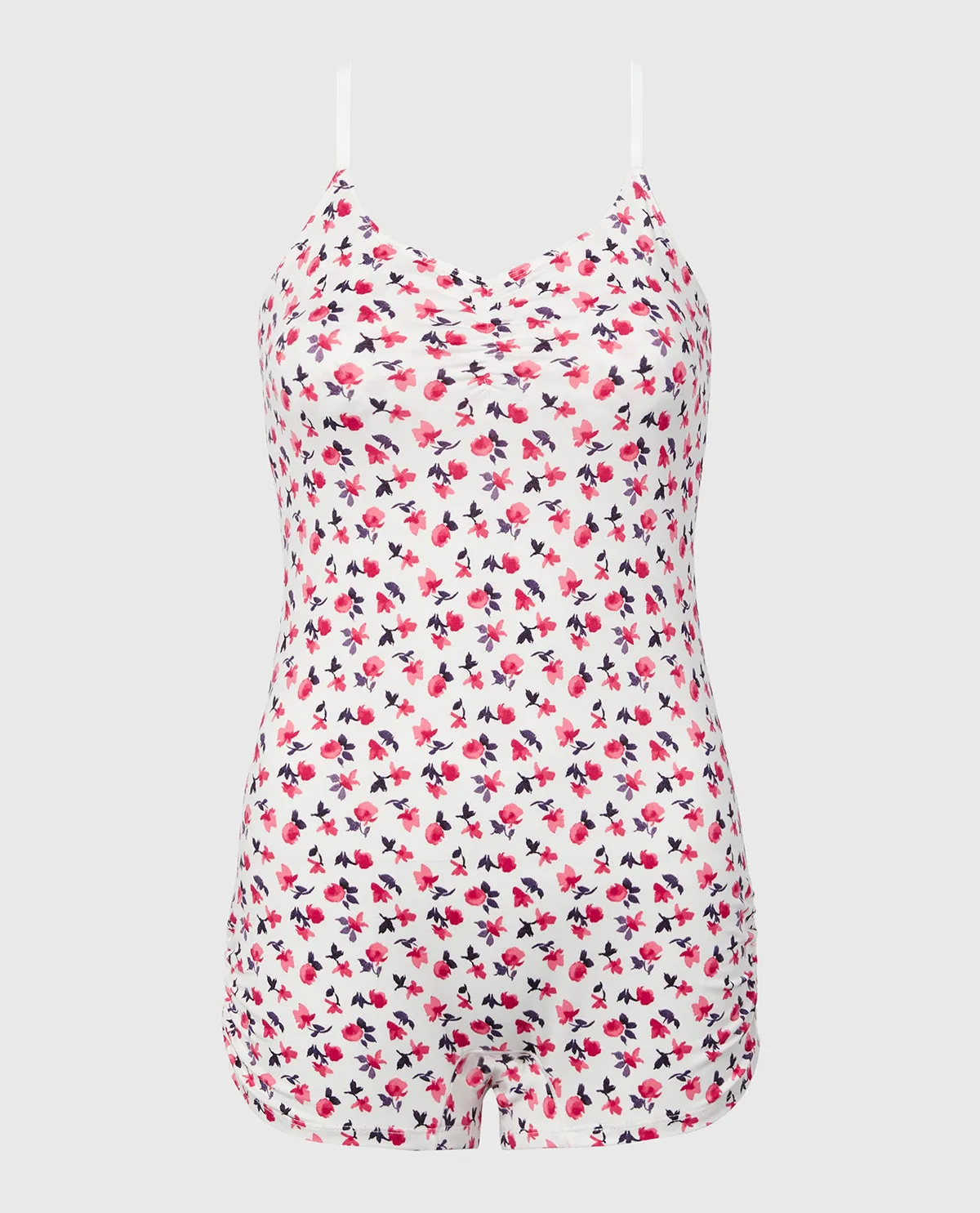Casual Sleep Jersey Onesie in Breezy Mid Floral sold by La SENZA product image thumbnail 4