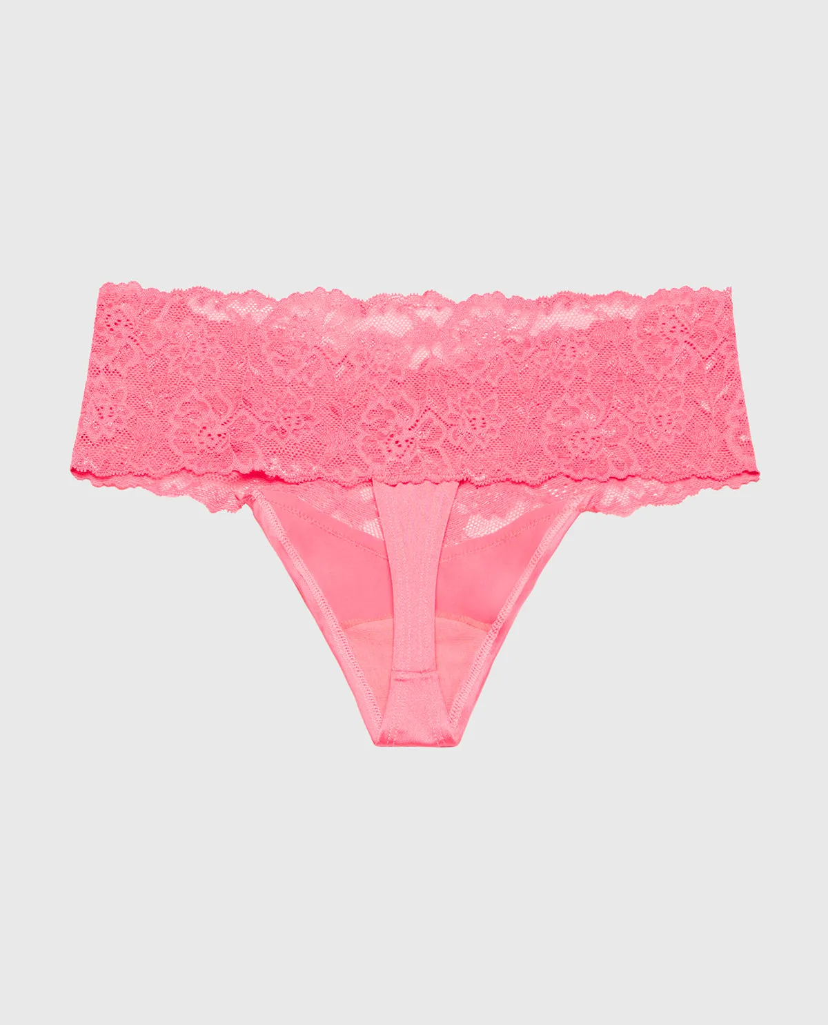 Magnificent Lace Thong Panty in Juicy Pink sold by La SENZA product image thumbnail 5