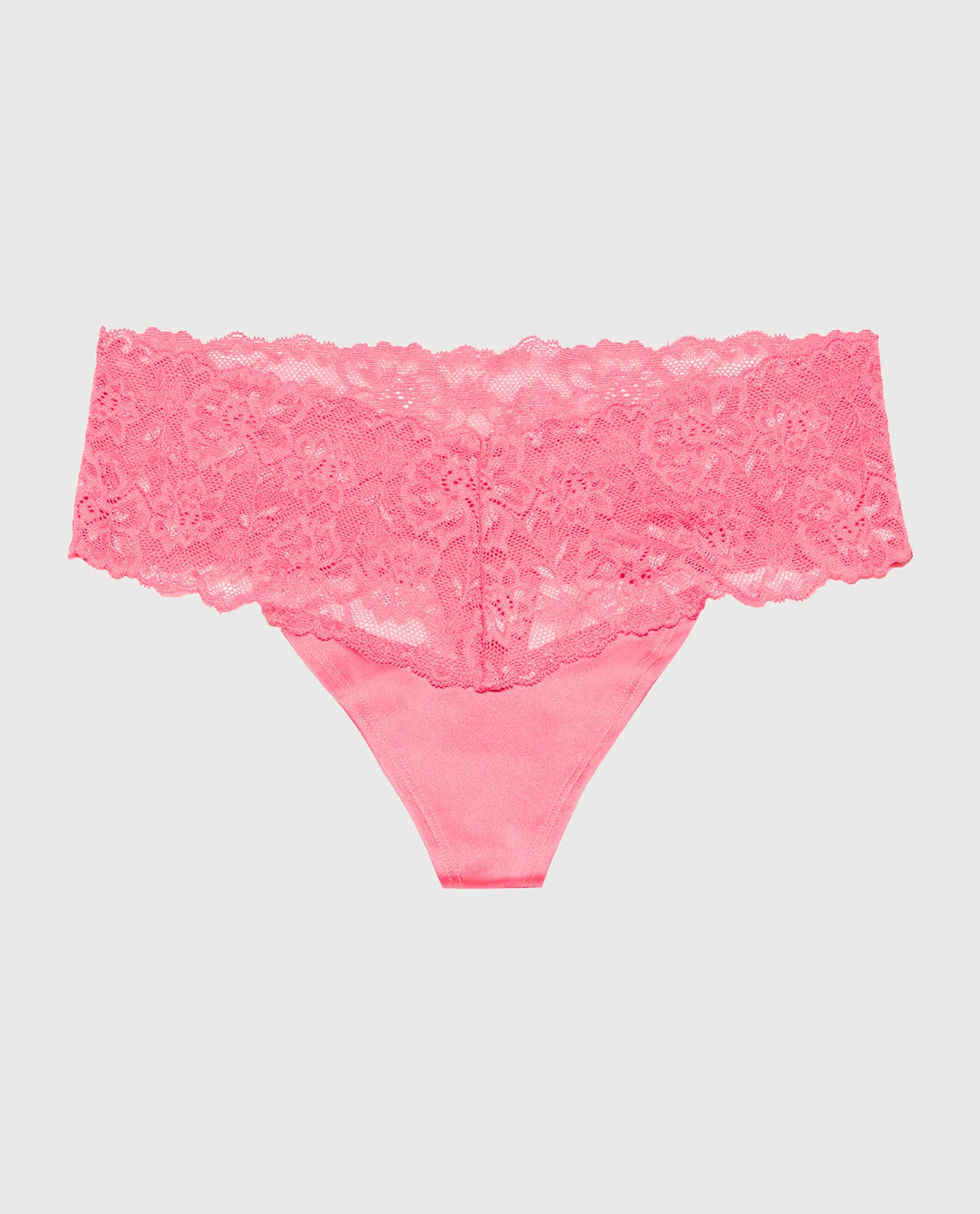 Magnificent Lace Thong Panty in Juicy Pink sold by La SENZA product image thumbnail 4