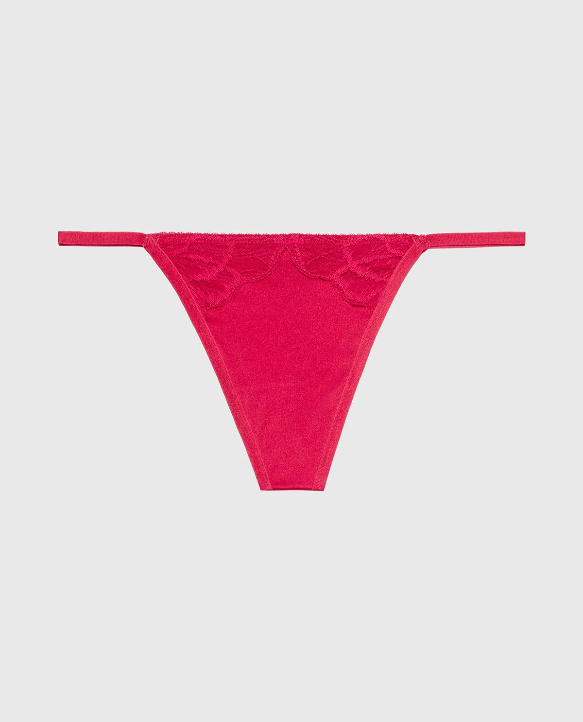 Diva G-String with Lush Lace in Passion Red sold by La SENZA product image thumbnail 4