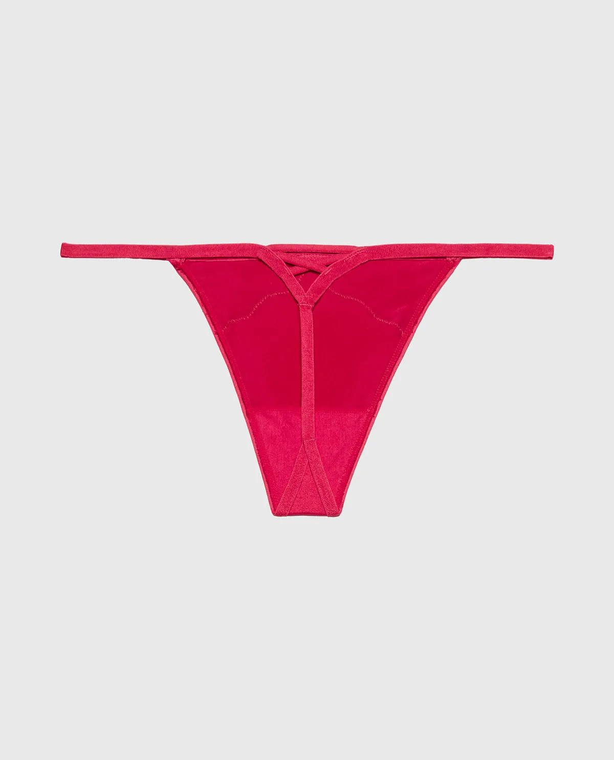 Diva G-String with Lush Lace in Passion Red sold by La SENZA product image thumbnail 5