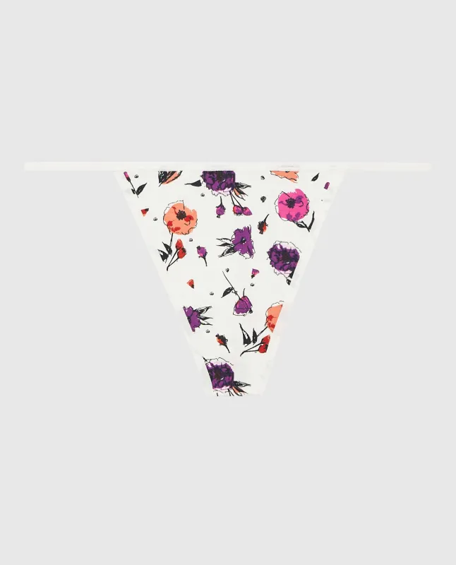 G-String Panty in Spring Blooms made by La SENZA