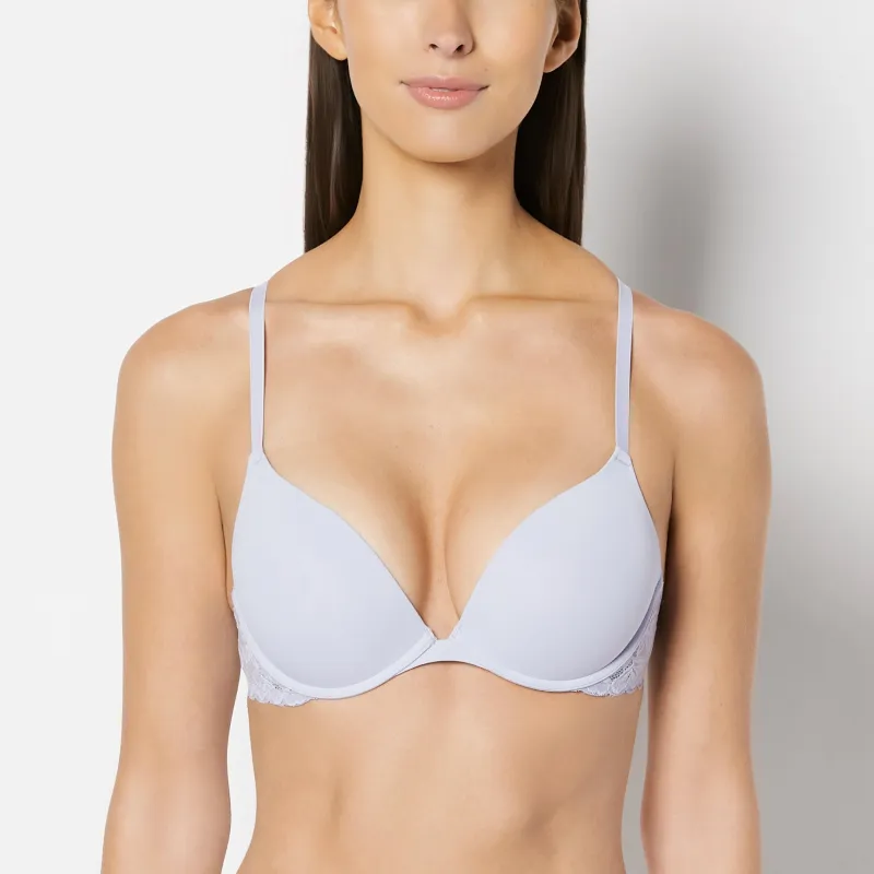 Push Up Bra with Poetic Lace Wing in Cosmic Sky made by La SENZA