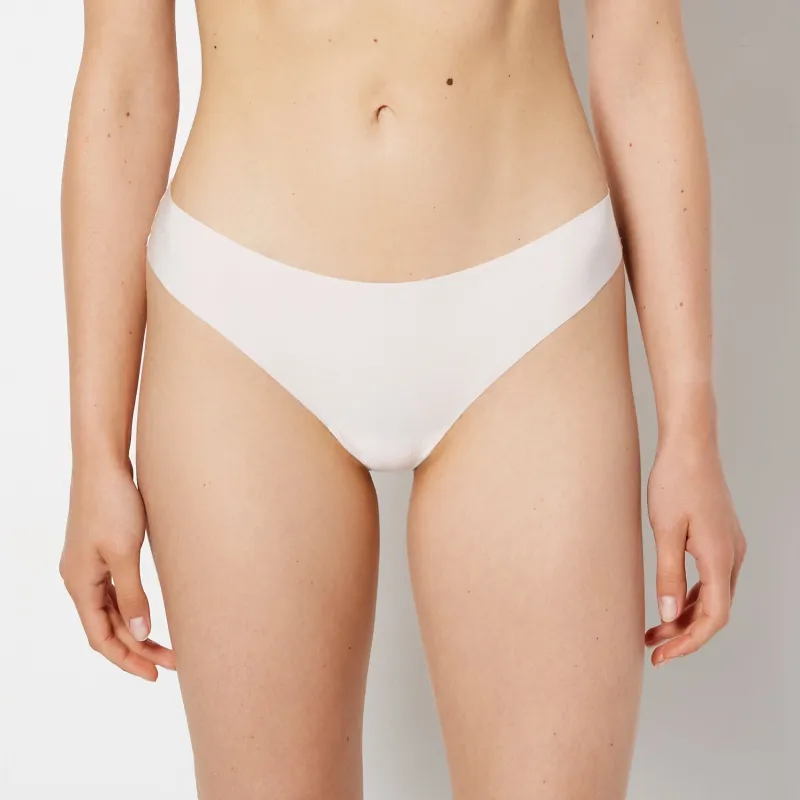 No Show Thong in Crystal Pink made by La SENZA