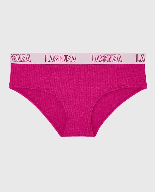 Logo Hipster Panty in Outrageous Pink made by La SENZA