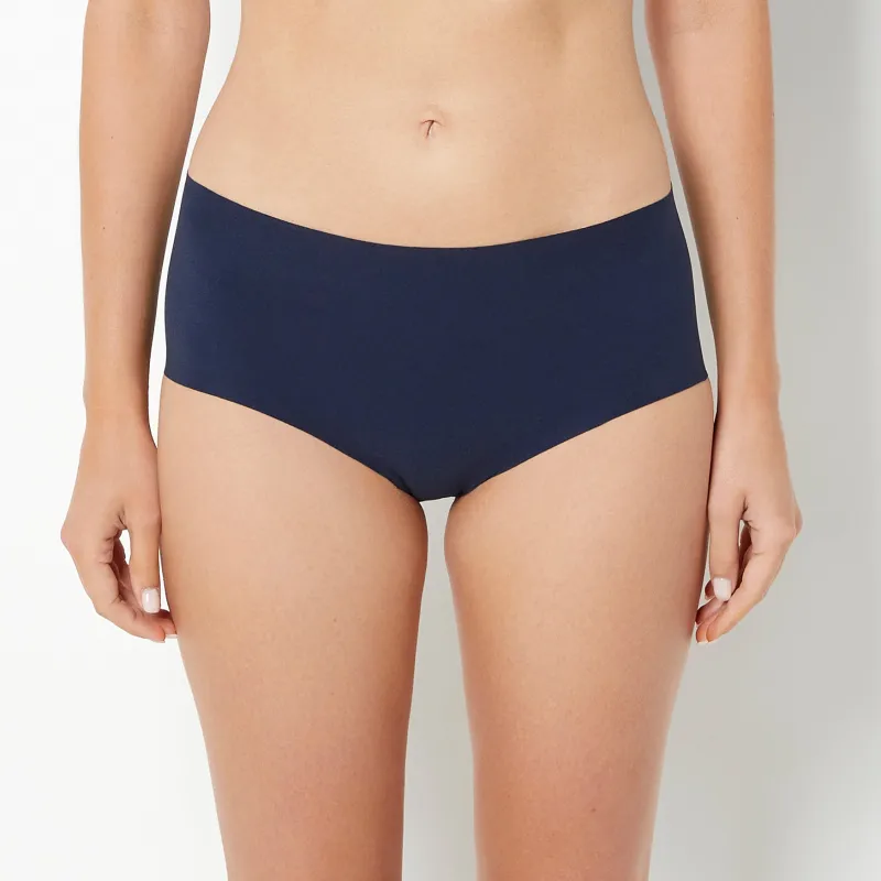 No Show High Waist Brief Panty in Navy Blazer made by La SENZA