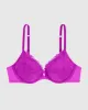 Push Up Plunge Bra with Lace Overlay sold by La SENZA