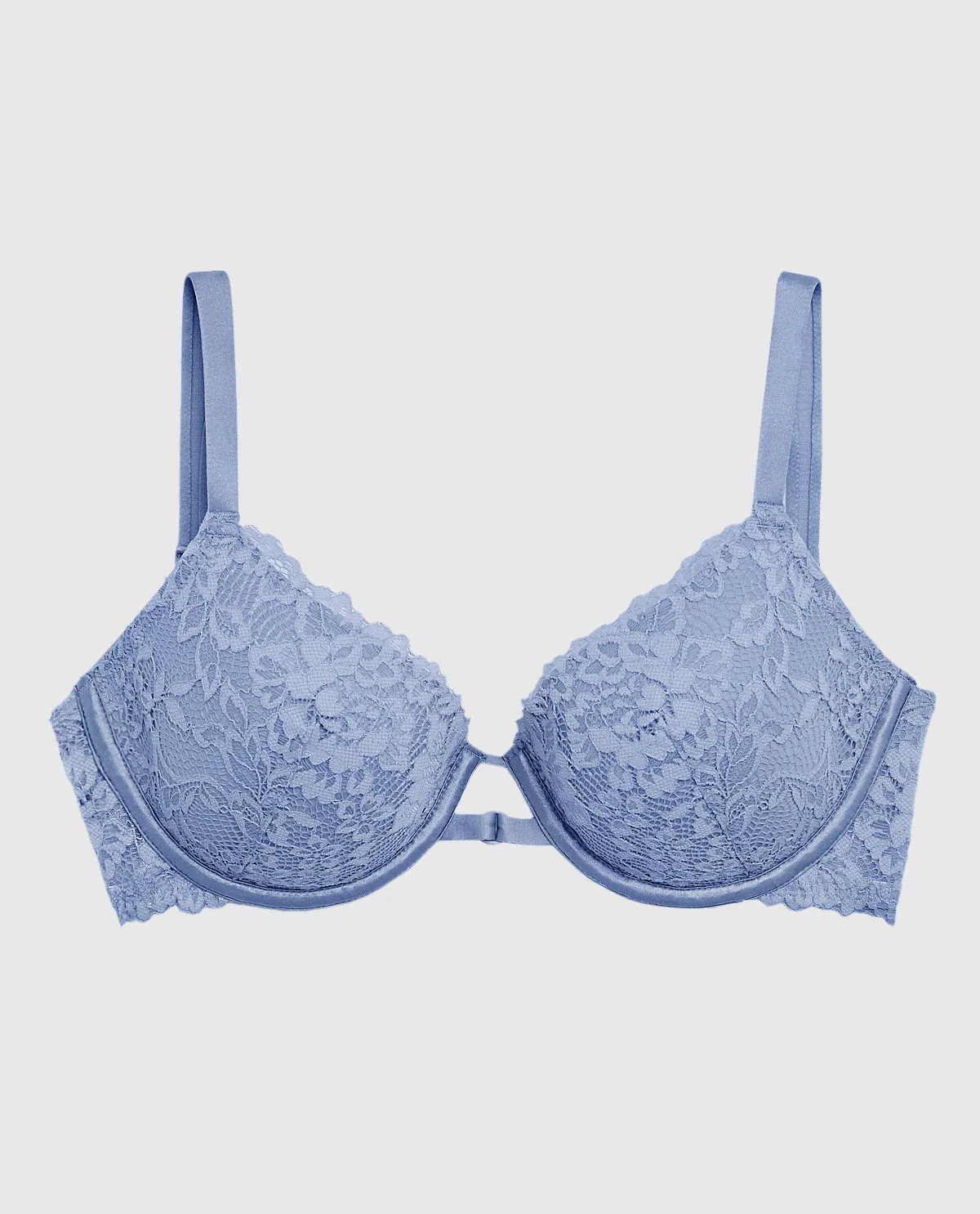 Lightly Lined Full Coverage Bra with Allover Lace sold by La SENZA