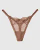 Lace High Leg Thong Panty sold by La SENZA