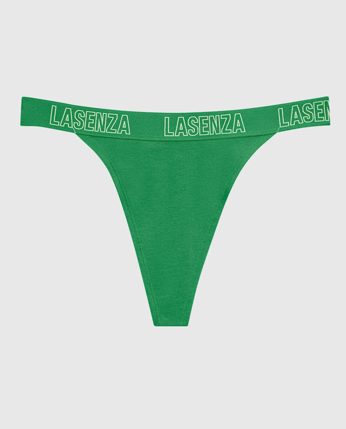 Thong Panty with Logo Band sold by La SENZA