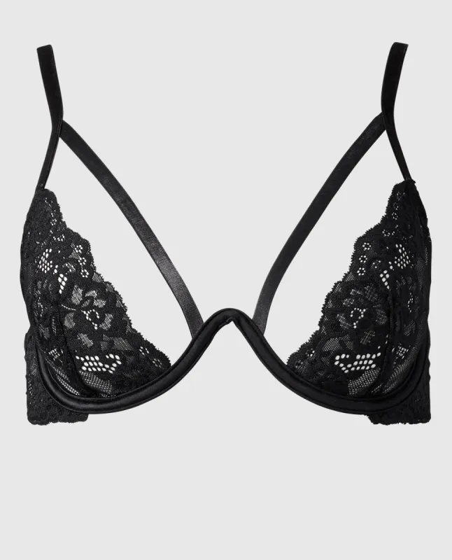 Unlined Lace Strappy Bra sold by La SENZA