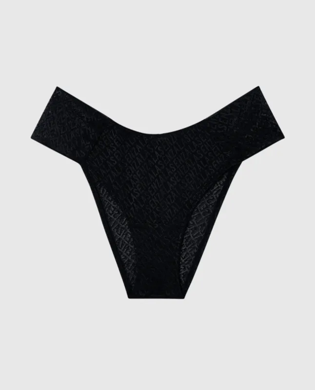 Bikini Panty with Logo Band sold by La SENZA