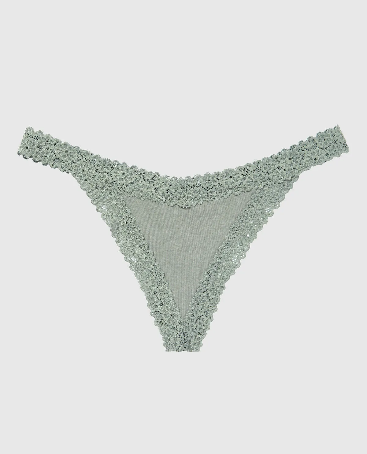 Remix Cotton Thong Panty sold by La SENZA