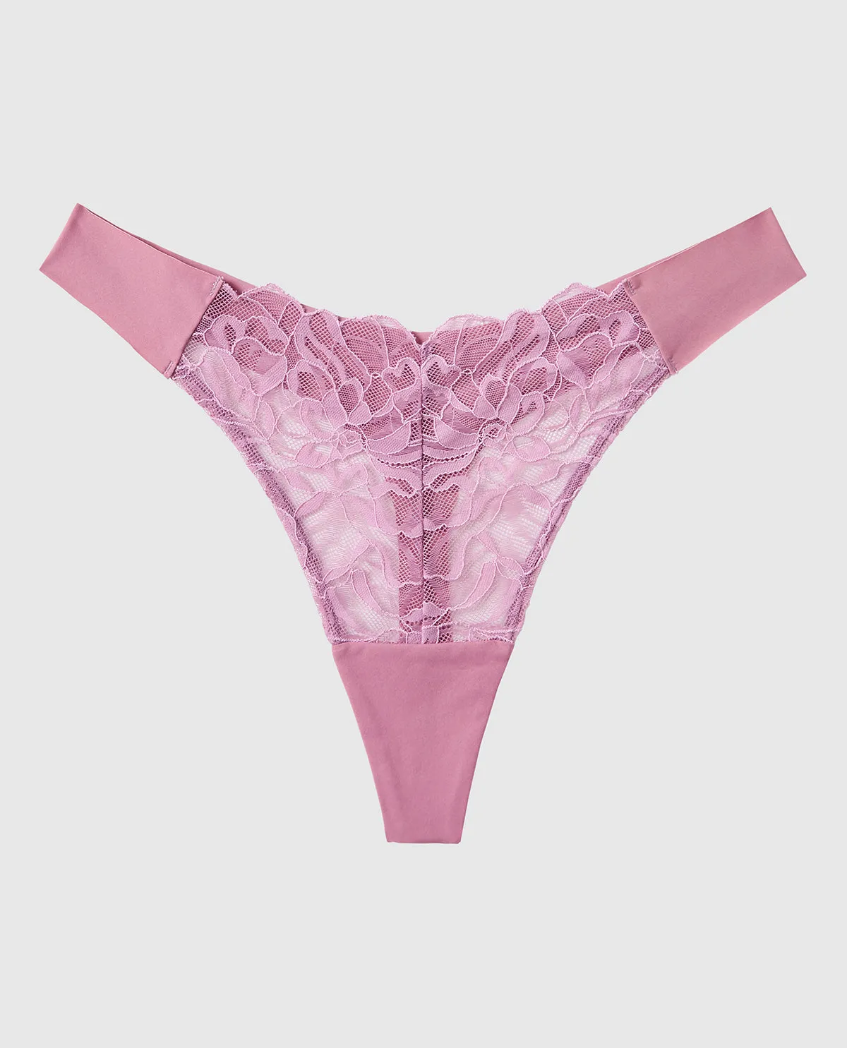 Lace High Leg Thong Panty sold by La SENZA