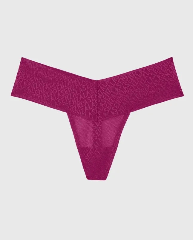 V-Waist Thong Panty sold by La SENZA