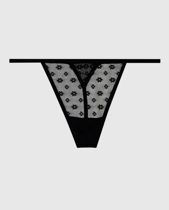 Mesh G-String Panty sold by La SENZA