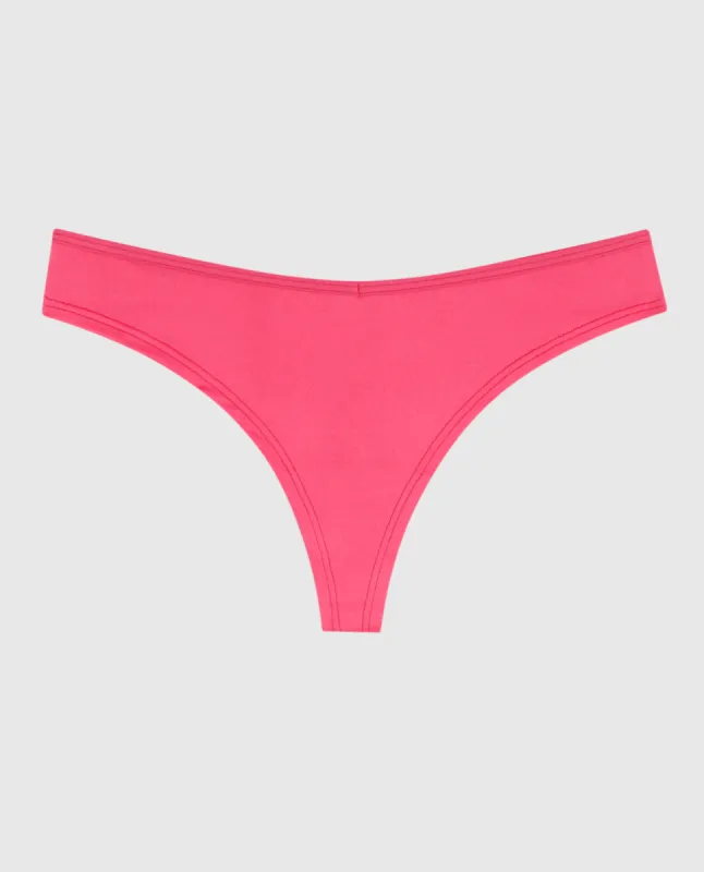 Lace Back Thong Panty sold by La SENZA