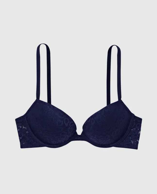 Push Up Bra with Allover Lace sold by La SENZA
