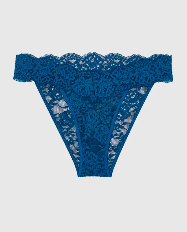 Lace High Leg Cheeky Panty sold by La SENZA