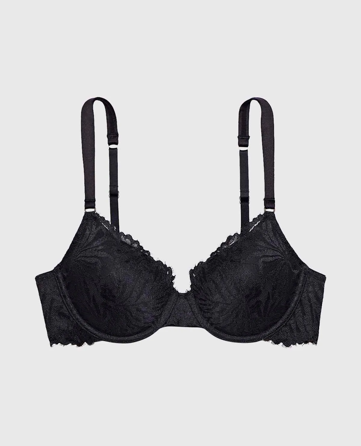 Lightly Lined Full Coverage Bra with Allover Lace sold by La SENZA