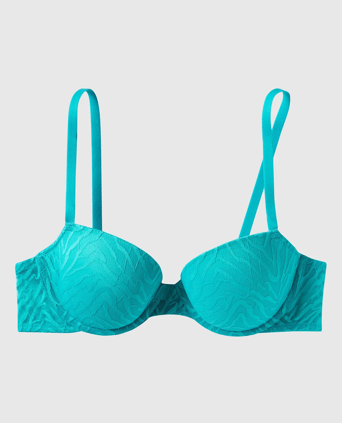 Lightly Lined Demi Bra Wih Allover Mesh sold by La SENZA
