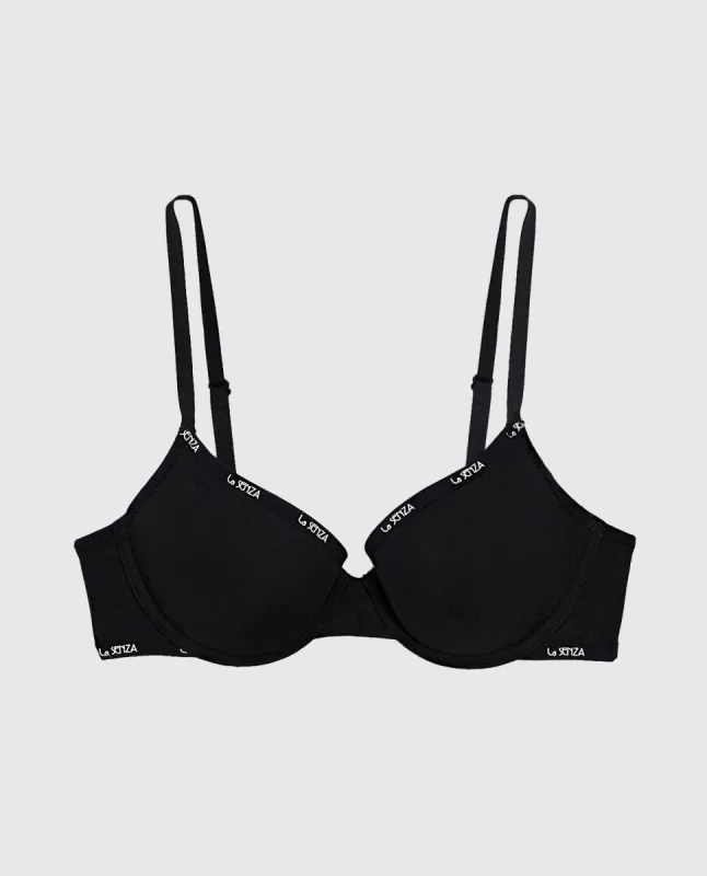 Smooth Lightly Lined Demi Bra sold by La SENZA