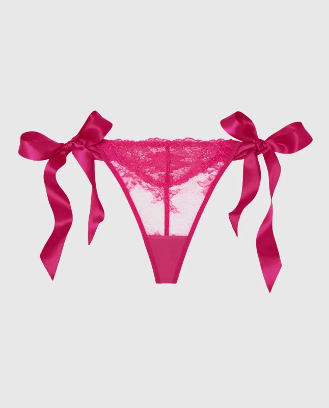 Lace G-String Panty sold by La SENZA