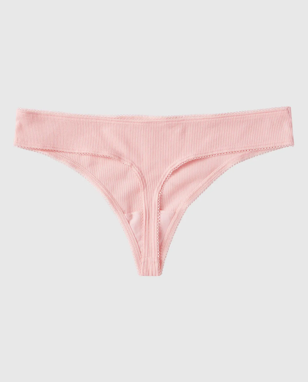 Smooth Ribbed Thong Panty sold by La SENZA product image thumbnail 2