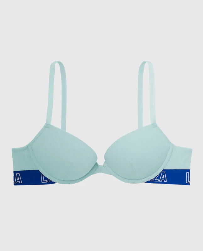 Smooth Cotton Push Up Bra sold by La SENZA