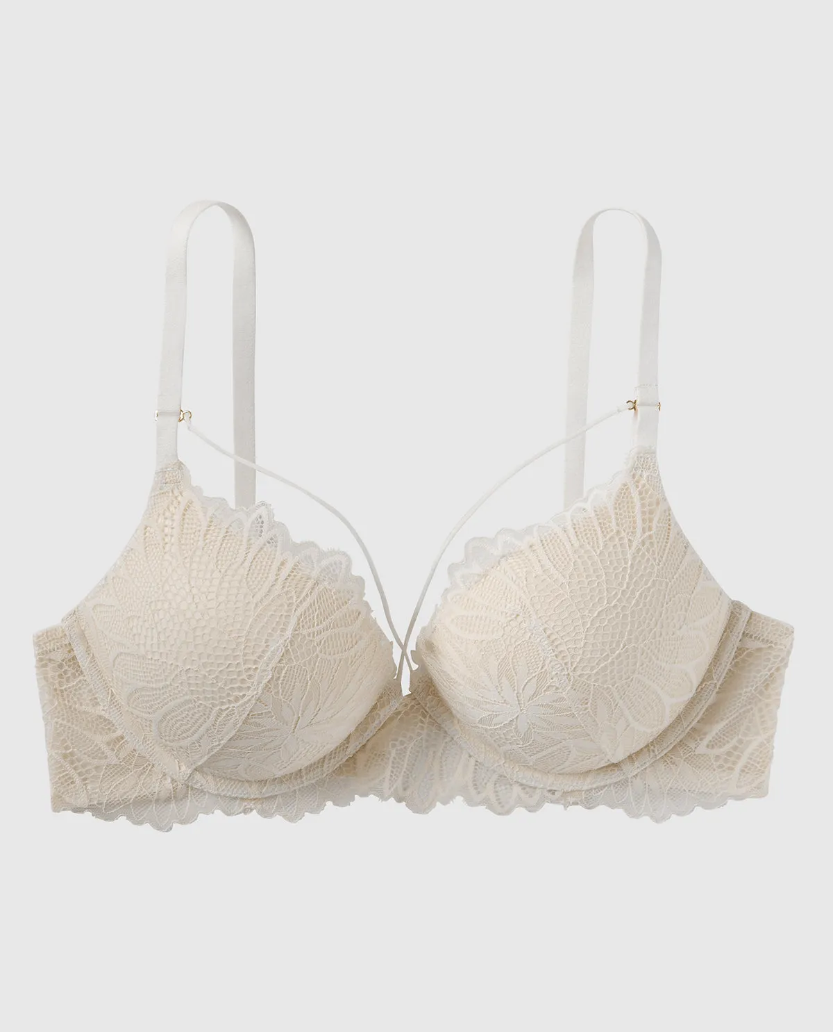 Up 2 Cup Push Up Bra with Allover Lace sold by La SENZA