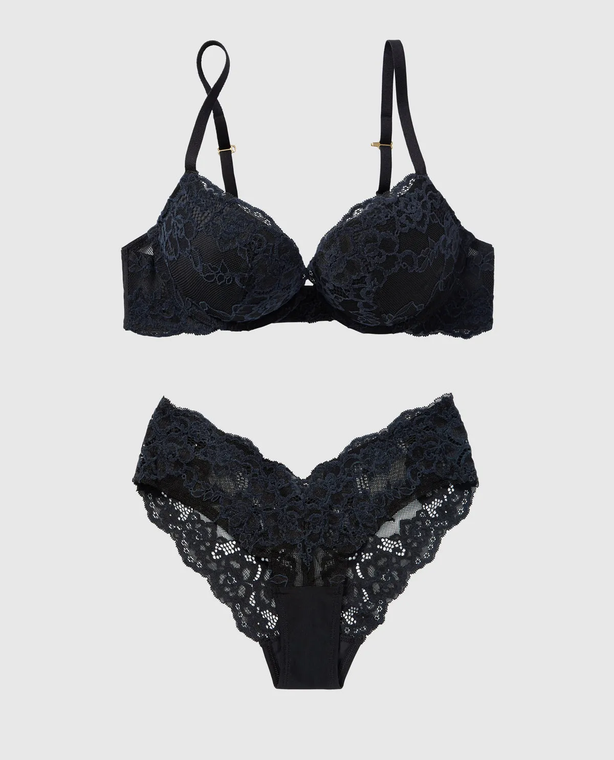 Push Up Bra with Lace Overlay sold by La SENZA product image thumbnail 3