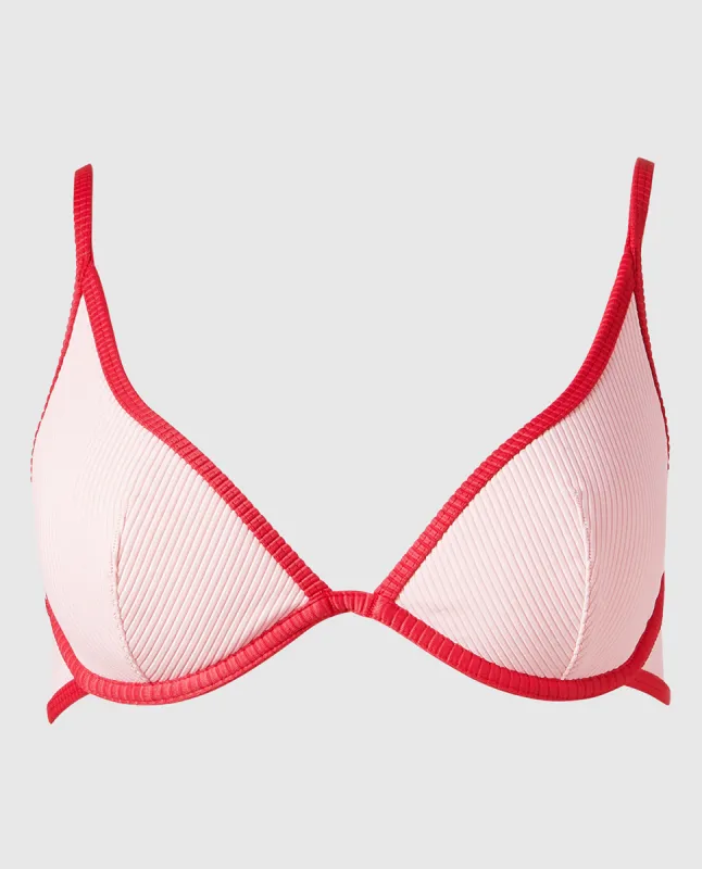 Ribbed Mini Cheeky Bikini Bottom made by La SENZA