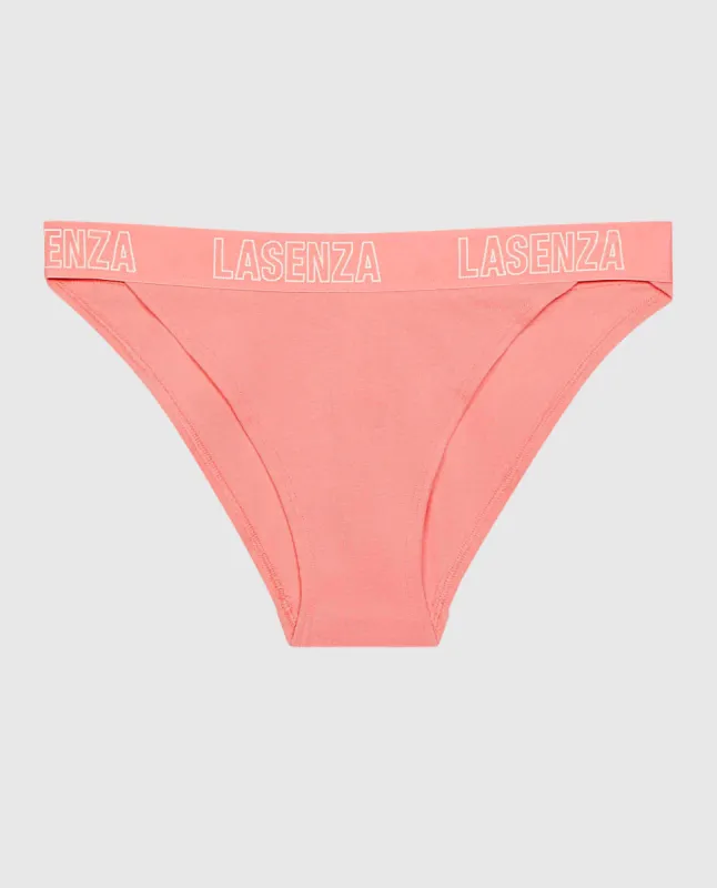 High Leg Cheeky Panty with Logo Band sold by La SENZA