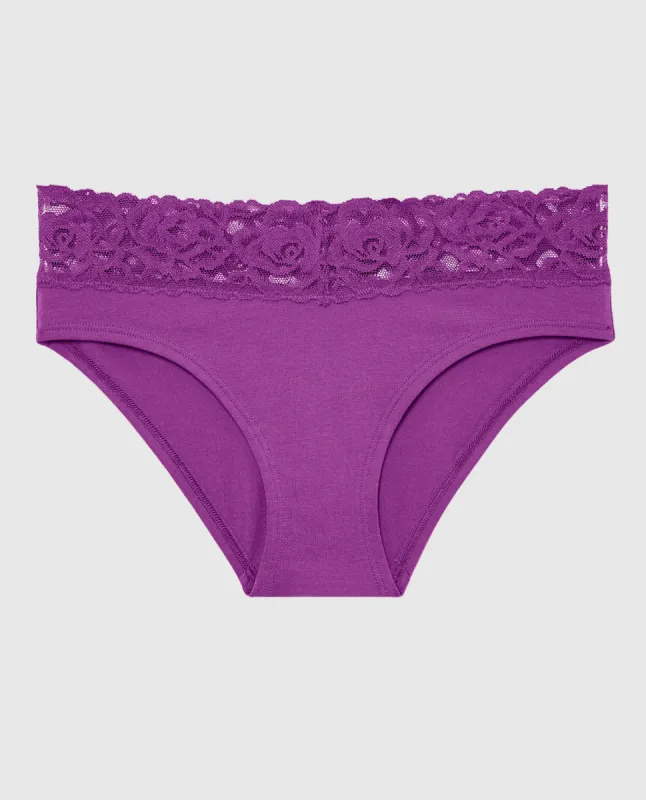 V-Waist Cotton Hipster Panty sold by La SENZA