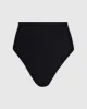 High Waist Smoothing Thong in Black sold by La SENZA