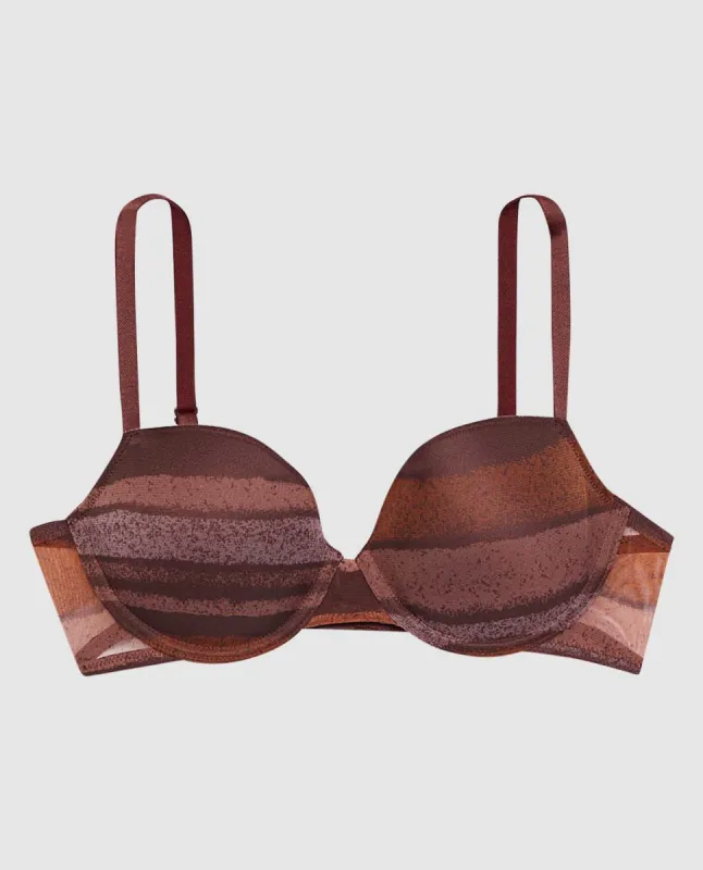 Smooth Lightly Lined Demi Bra sold by La SENZA