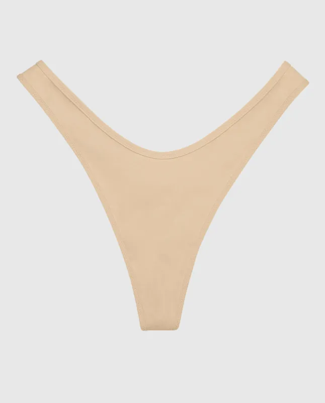 Smooth High Leg Thong Panty sold by La SENZA