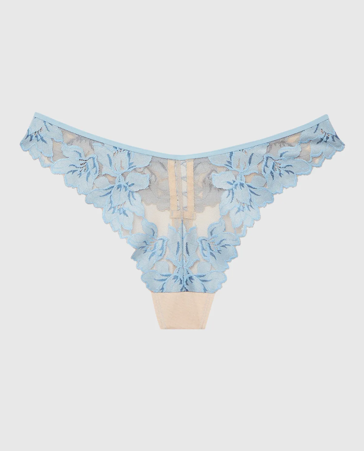 Lace High Leg Thong Panty sold by La SENZA