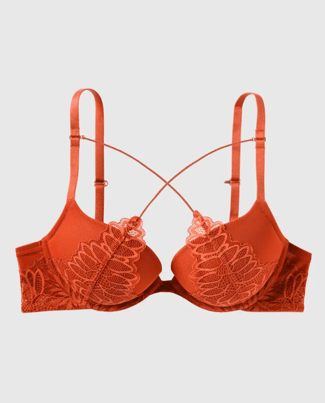 Push Up Bra with Lace Overlay sold by La SENZA