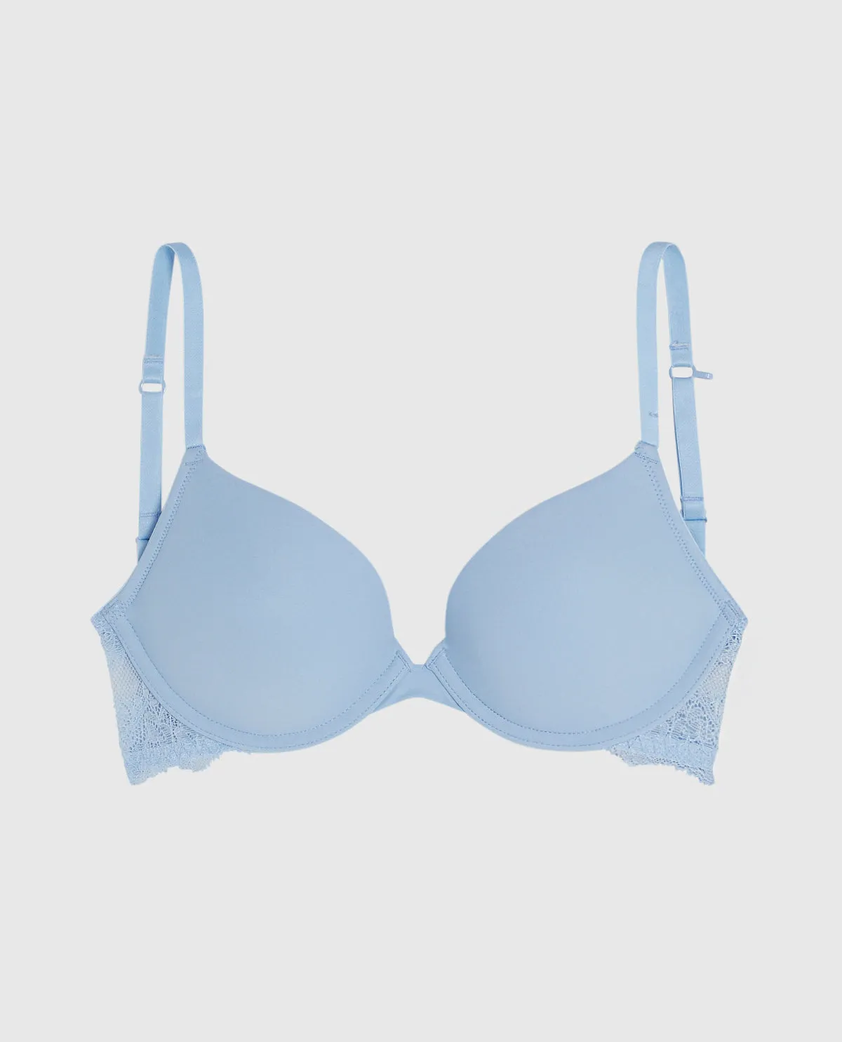 Smooth Push Up Plunge Bra with Lace Wing sold by La SENZA