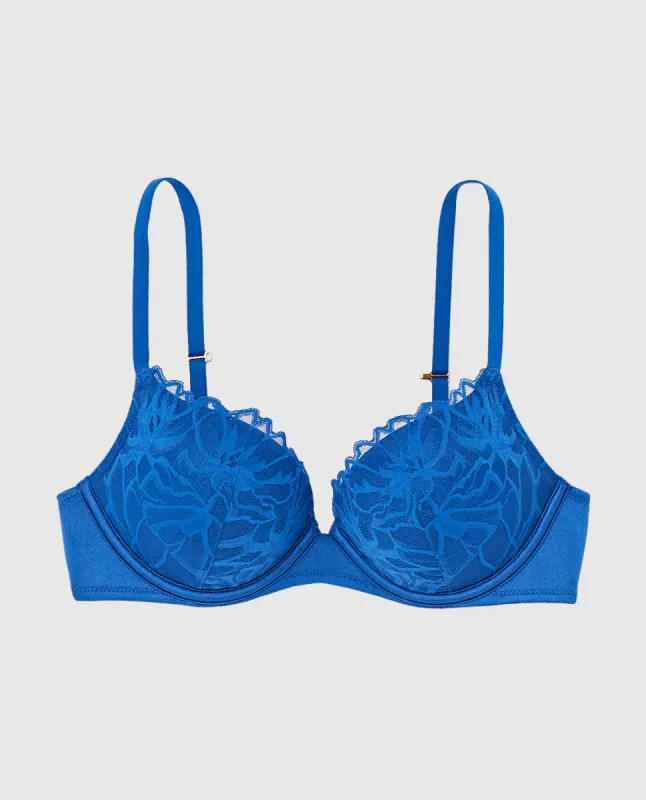 Up 2 Cup Push Up Bra with Lace Overlay sold by La SENZA