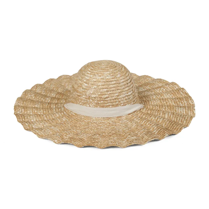 Scalloped Dolce Hat sold by Lack Of Color