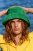 Wave Bucket - Green Terry sold by Lack Of Color
