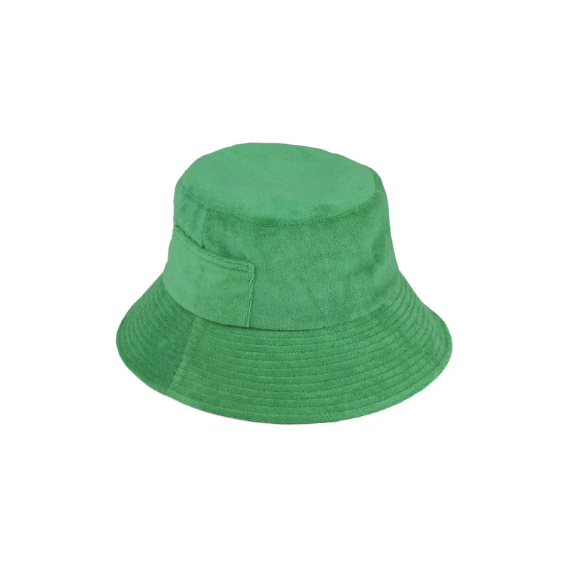 Wave Bucket - Green Terry sold by Lack Of Color