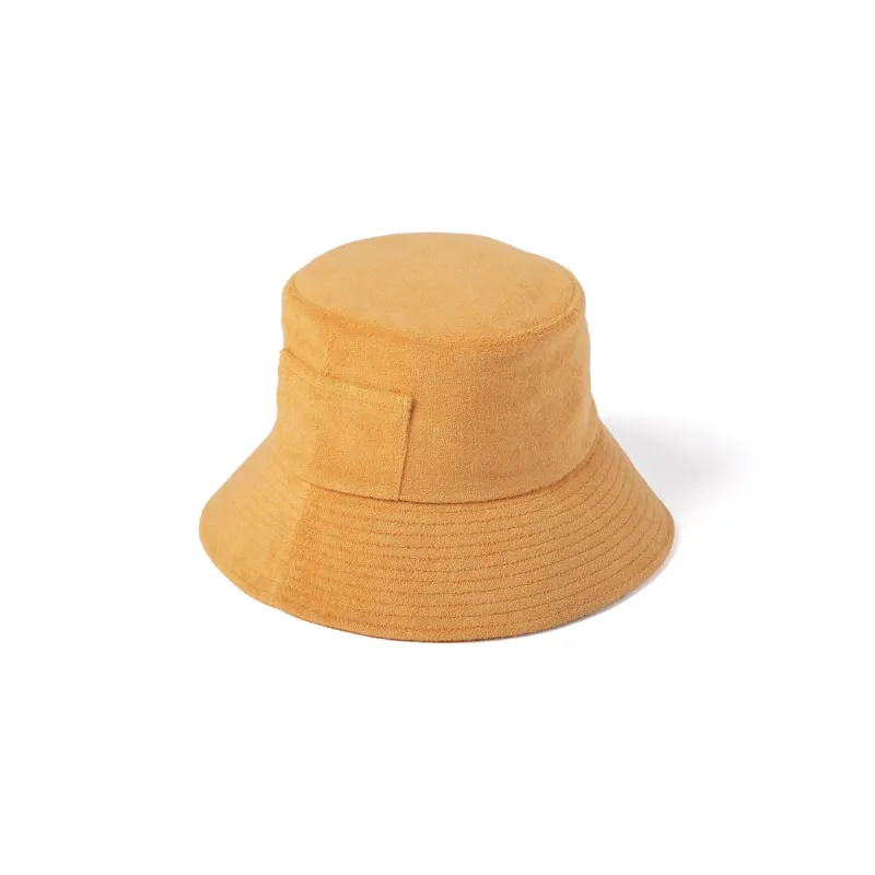 Wave Bucket - Tangerine Terry sold by Lack Of Color