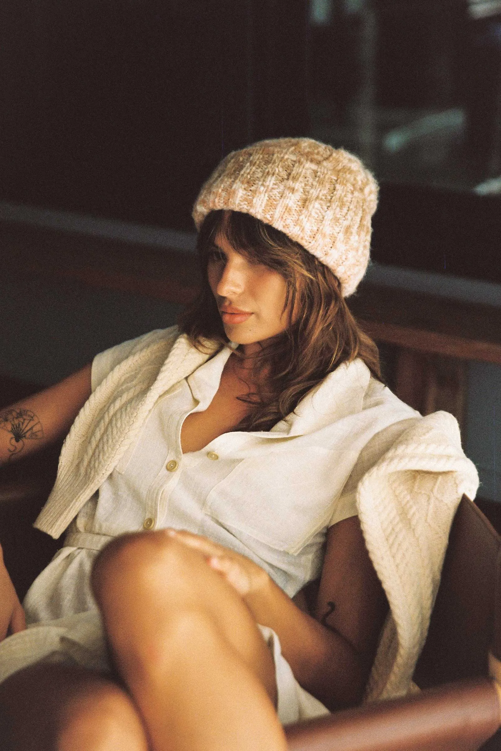 Kai Beanie - Mocha sold by Lack Of Color product image thumbnail 3