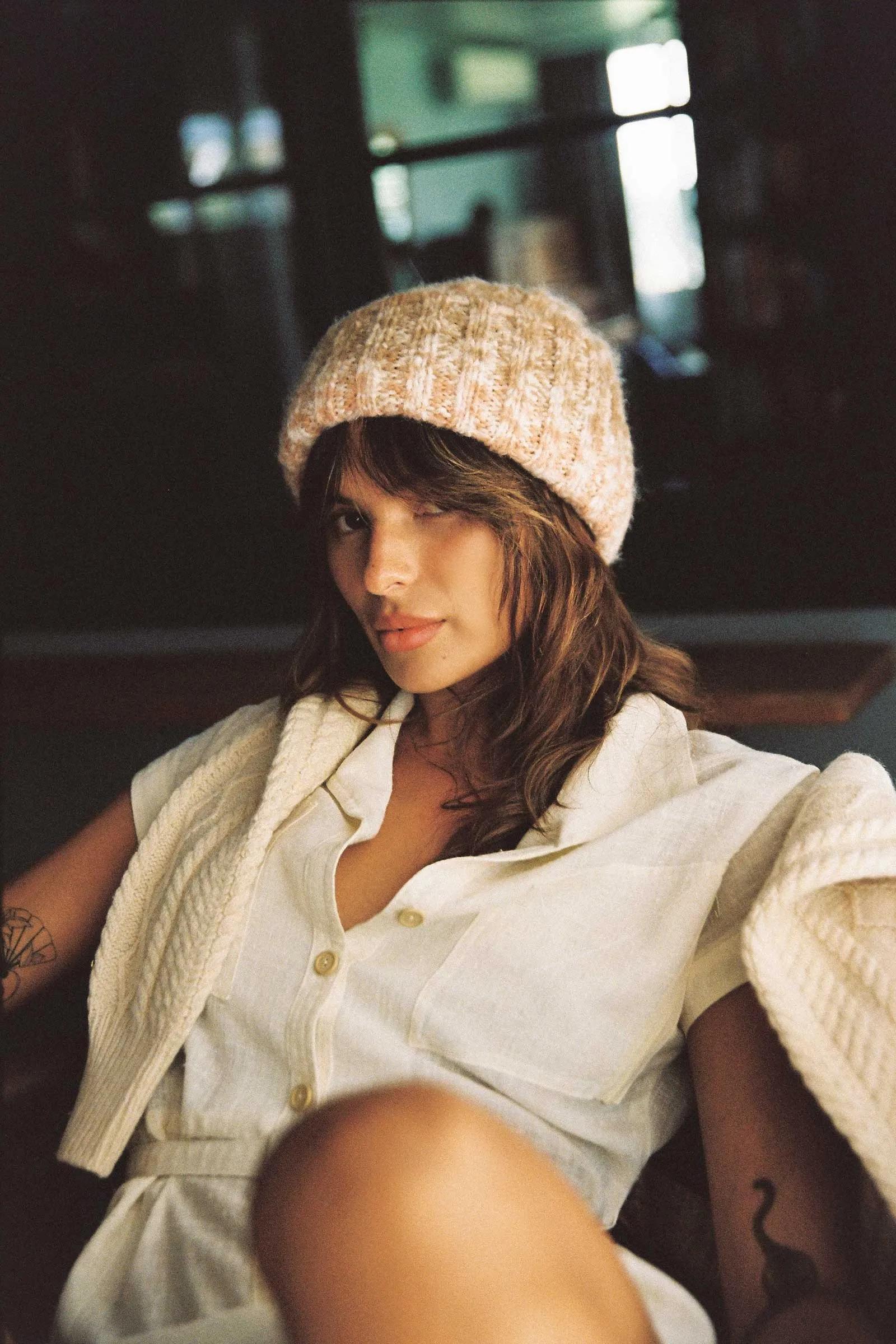 Kai Beanie - Mocha sold by Lack Of Color product image thumbnail 2