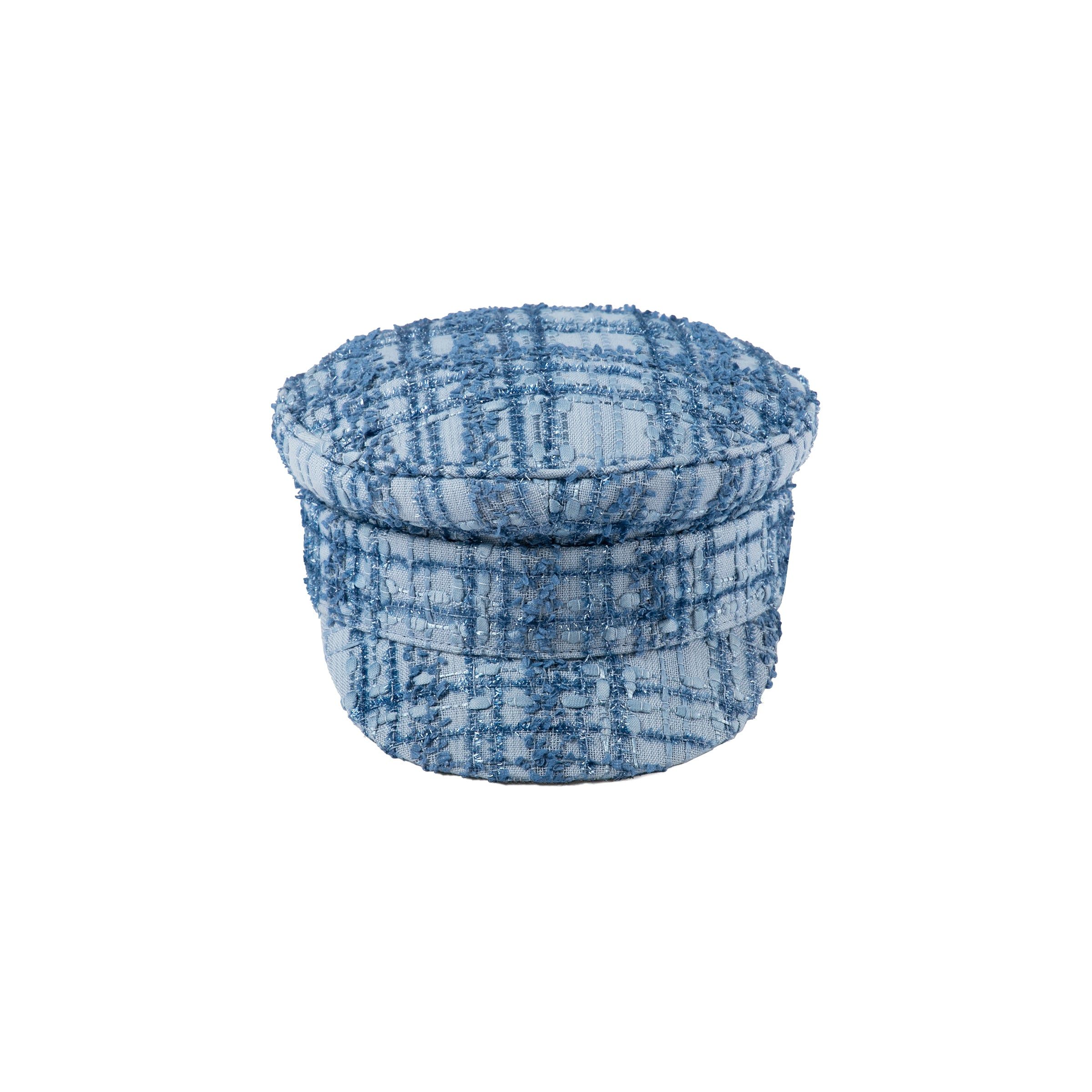 Riviera Cap - Azure Tweed sold by Lack Of Color product image thumbnail 3