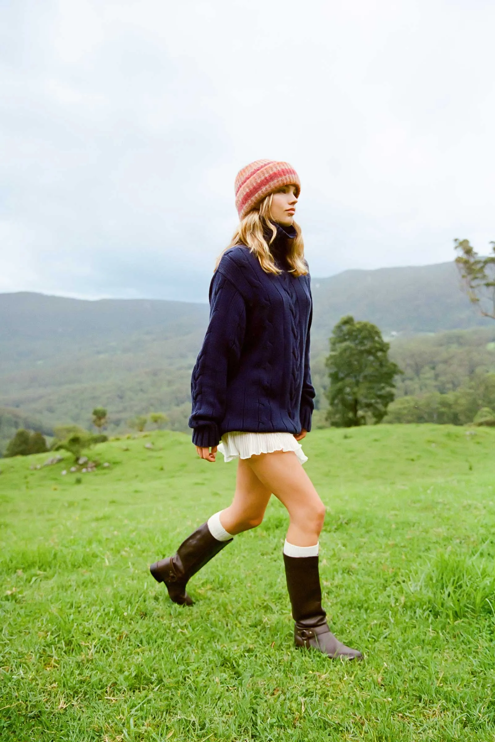 Illusion Beanie - Rust sold by Lack Of Color product image thumbnail 4