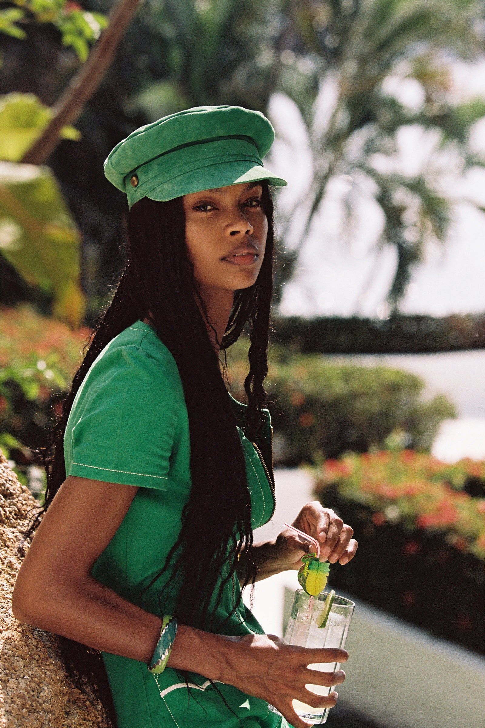 Lola Cap - Green sold by Lack Of Color product image thumbnail 2